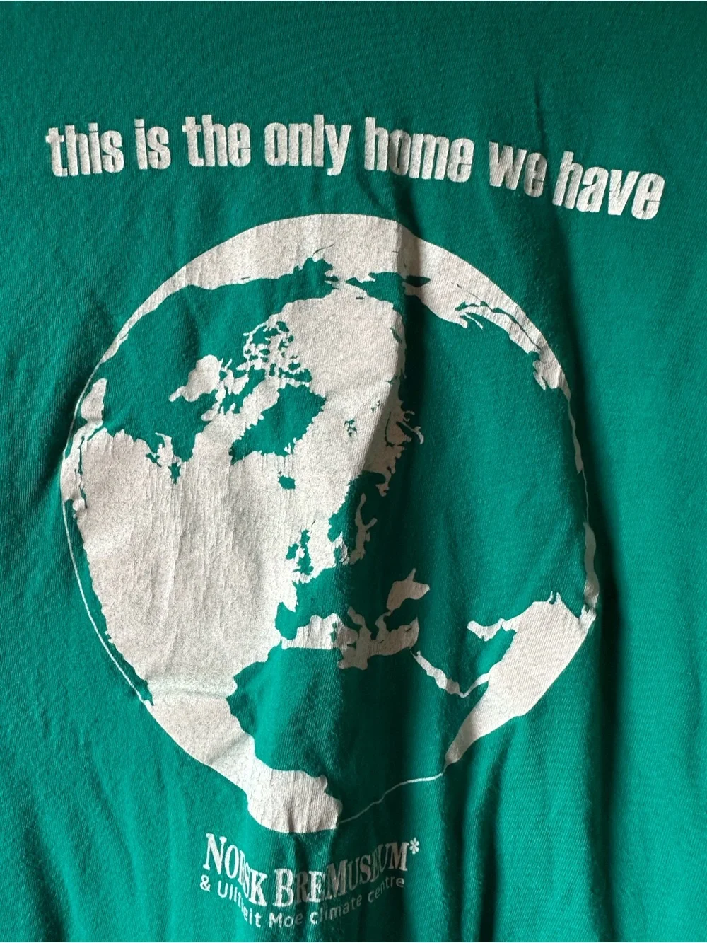 Vintage Climate Change Tee Earth Conservation Activism